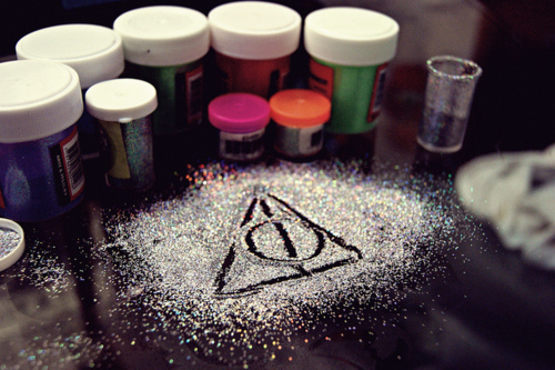  Sign of the deathly hallows :))