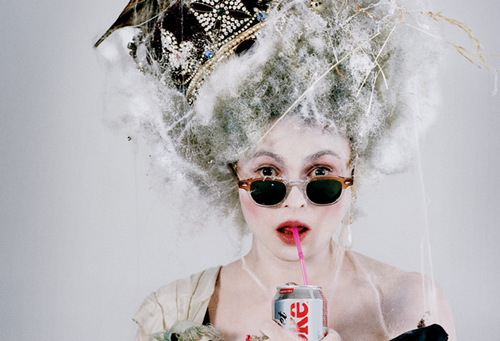  Helena Bonham Carter Photoshoot for the 2011 Hollywood Issue of Vanity Fair