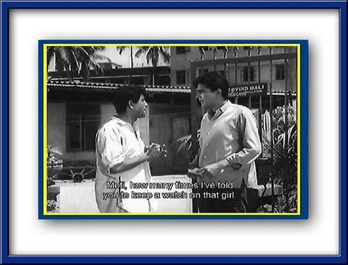 Mohan Choti & Super Star Rajesh Khanna  in Aakhri Khat - 1966