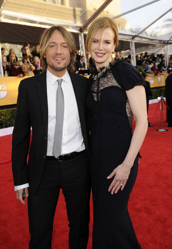  Nicole Kidman and Keith Urban at the 17th Annual Screen Actors Guild Awards