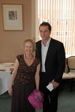  Opening an exhibition at the Dylan Thomas Centre in Swansea 20-06-2008