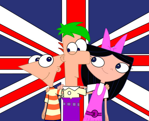  Phineas, Ferb and Isabella-CUTE