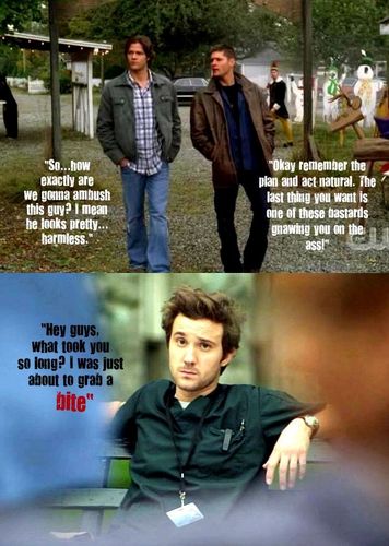  SUPERNATURAL/BEING HUMAN crossover!!