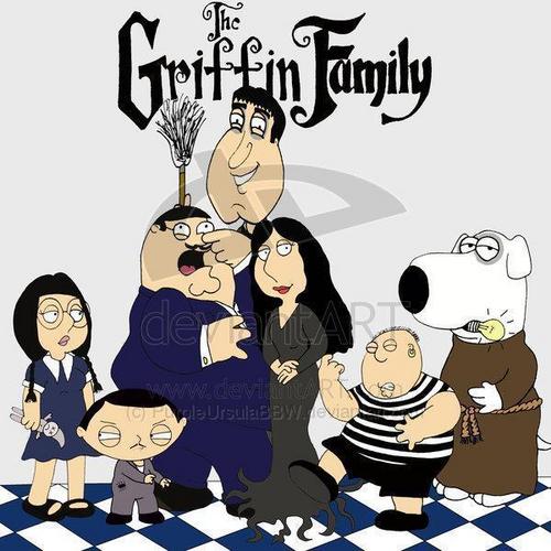  The Griffin Family... Addams Family Style!!