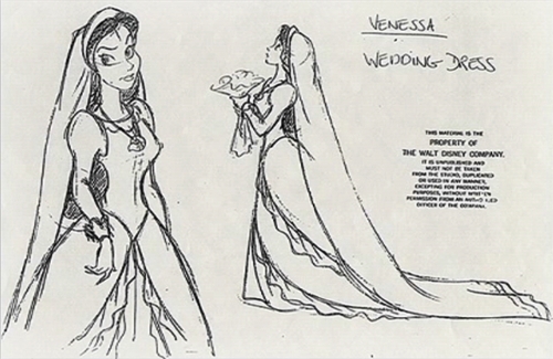Vanessa - Wedding Dress (Character Design)