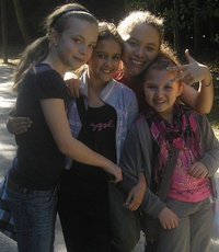  With Amy-Leigh, Saffron and Jessie