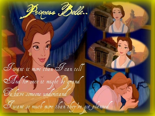  princess belle i want ...