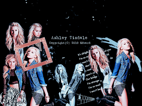  Ashley Tisdale karatasi la kupamba ukuta ❤