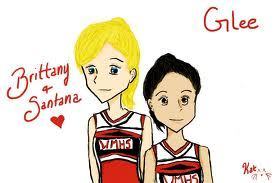 Brittany and Santana drawing