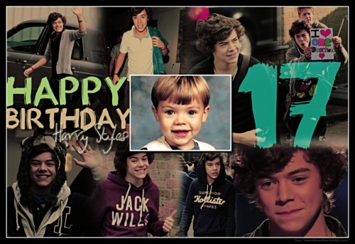  Flirty Harry (Happy 17th Birthday!) Hip Hip Hooray x3 100% Real :) x