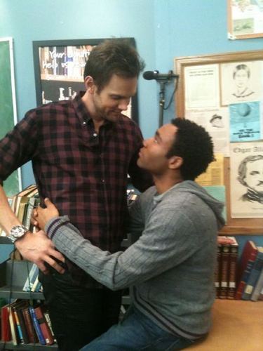  Joel McHale and Donald Glover