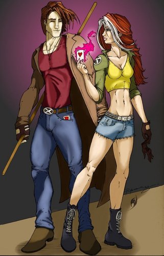  Rouge and Gambit