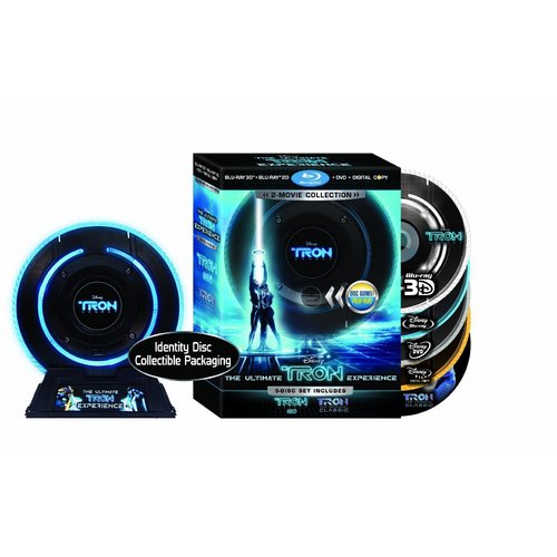  TRON: Legacy Ultimate Limited Edition (Blu-ray 3D/Blu-ray 2D/DVD/Digital Copy with Original TRON)