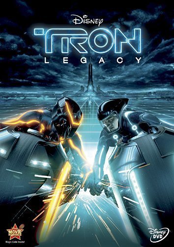  TRON: Legacy single-disc DVD cover :)