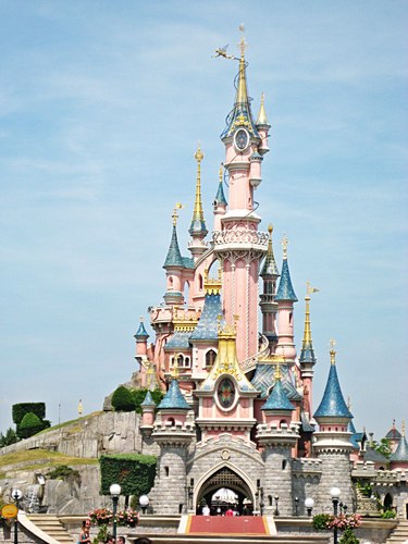  The Sleeping Beauty قلعہ @ Disneyland, Paris