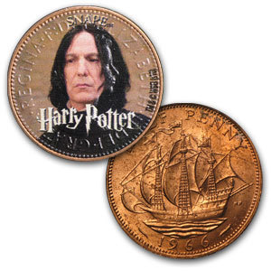 close up of Severus coin