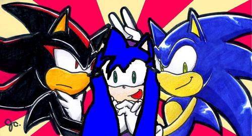  crystal,shadow and sonic X3