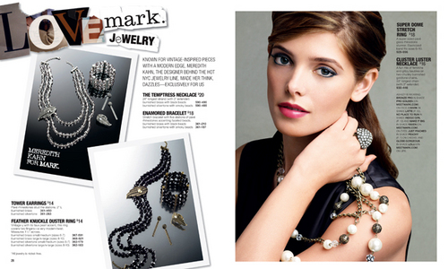  Ashley in the new issue of the 'Mark. Online Magalog'.