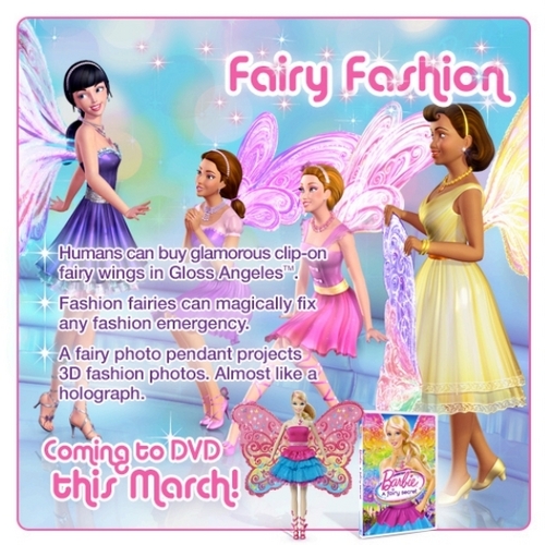 búp bê barbie a Fairy secret