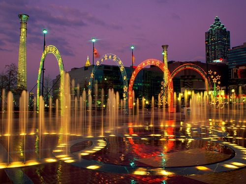 Centennial Park Fountain - Atlanta, GA