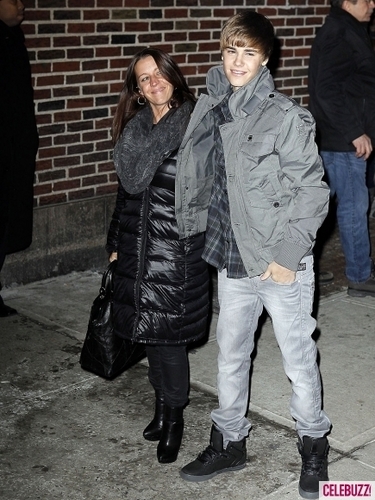  Justin With His Mom
