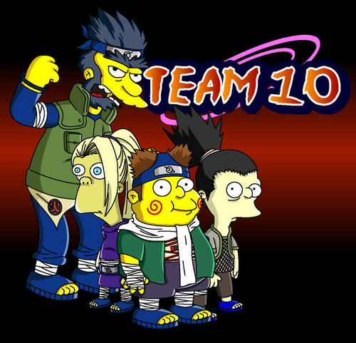 Naruto-The Simpsons Edition