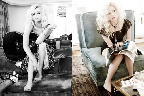  New pictures of Avril taken door Mark Liddell