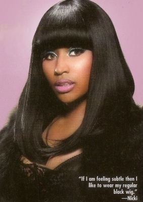  Nicki in Black Hair Magazine (February 2011)