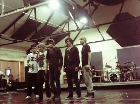  One Direction rehearsing for their tour!