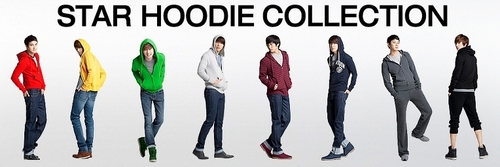  SPAO star, sterne Hoodie Collection