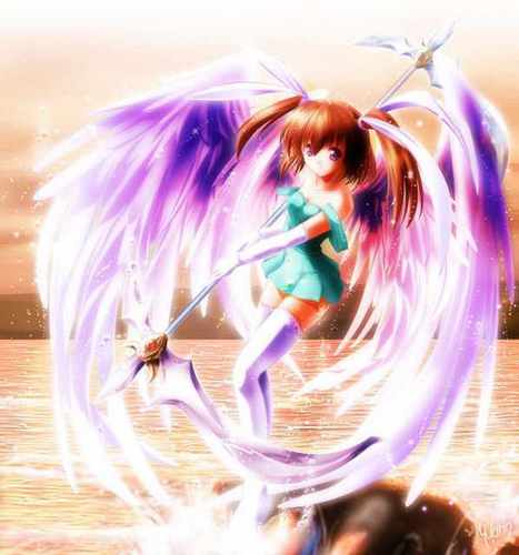  anime cute ángel girl
