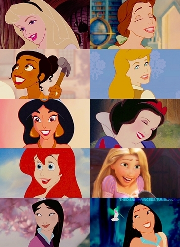  Disney happy girls