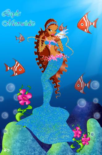  layla beautiful mermaid