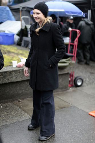  Anna On The Set Of Fringe In Vancouver