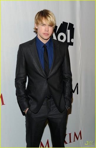  Chord Overstreet hit the AOL at the Maxim Party