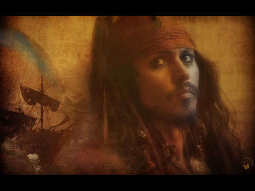  Johnny Depp fan art