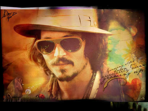  Johnny Depp peminat art