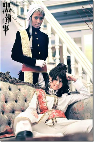 Kuroshitsuji : Prince Soma and Agni Cosplay
