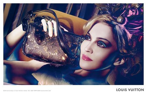  मैडोना for the 2009 "Louis Vuitton Fall/Winter Campaign"