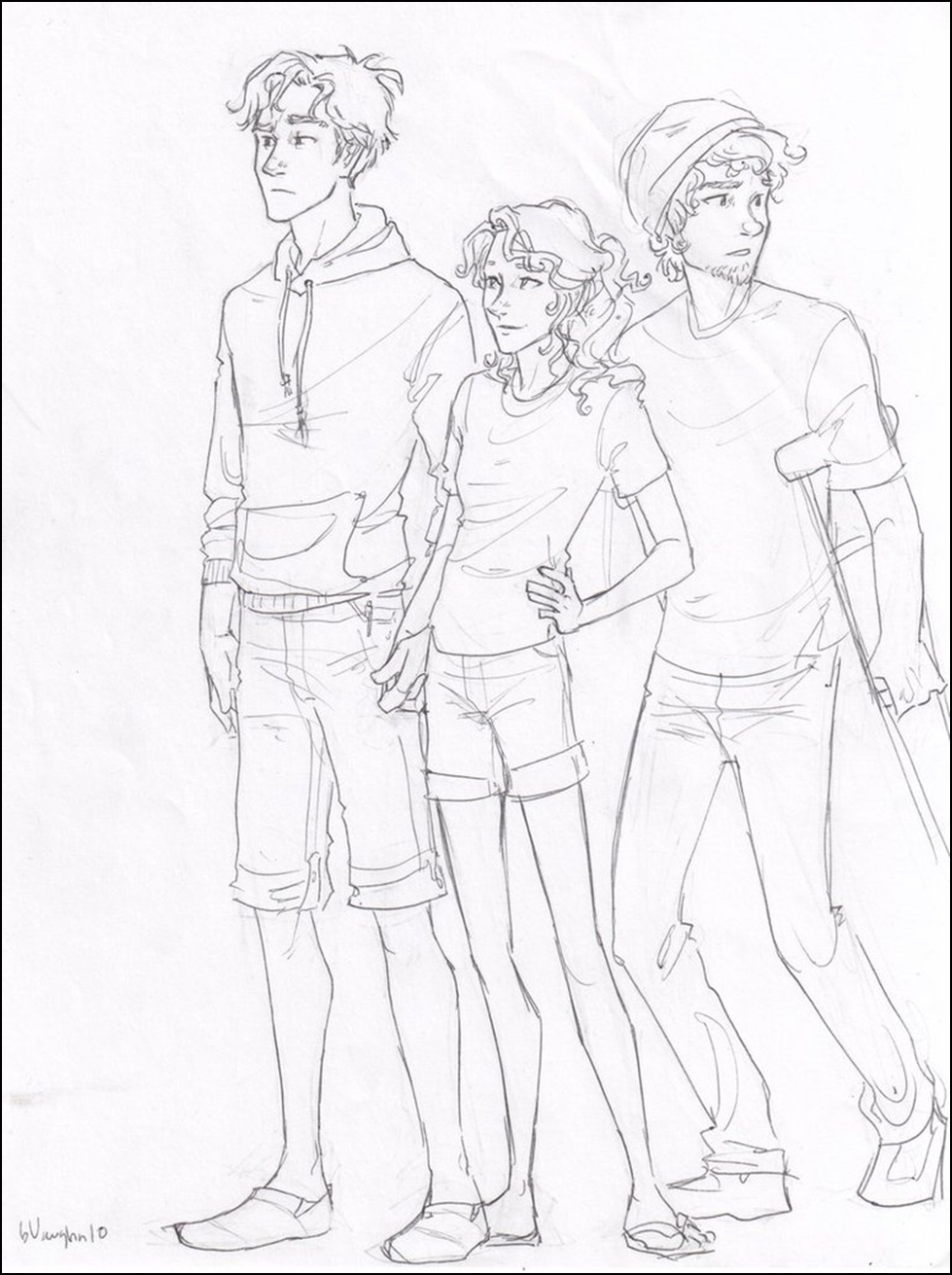 Percy Annabeth And Grover The Heroes Of Olympus Photo Fanpop