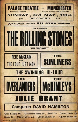  Rolling Stones Vintage Poster