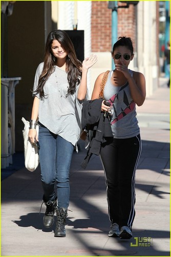  Selena out in Hollywood.