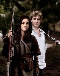 The official Hunger Games Cast members for Katniss and Peeta-Kaya Scodelario and Alex Pettyfer
