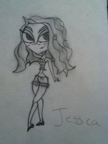  This is Jessica, my character from my story, Spellbound.