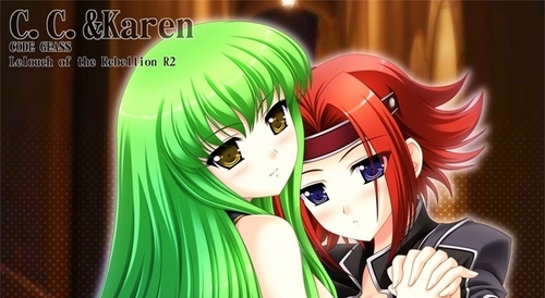  kallen and c.c(yuri)