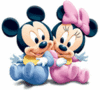  minnie and mickey mouse
