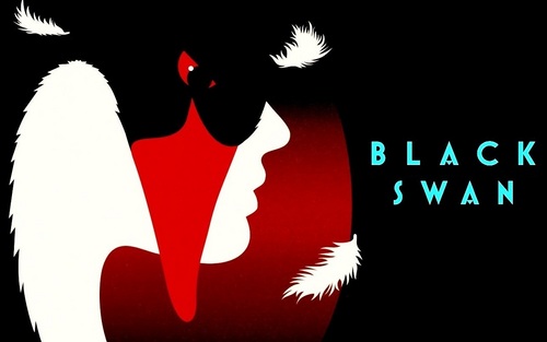  'Black Swan' Poster پیپر وال