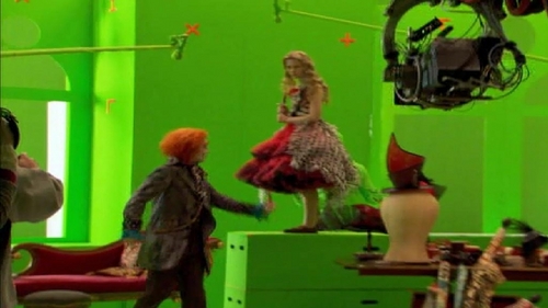  Alice in Wonderland-Behind the scenes