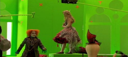  Alice in Wonderland-Behind the scenes