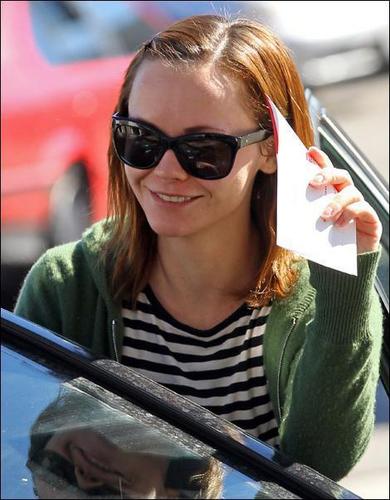  Christina Ricci out in Los Angeles 2/11/11